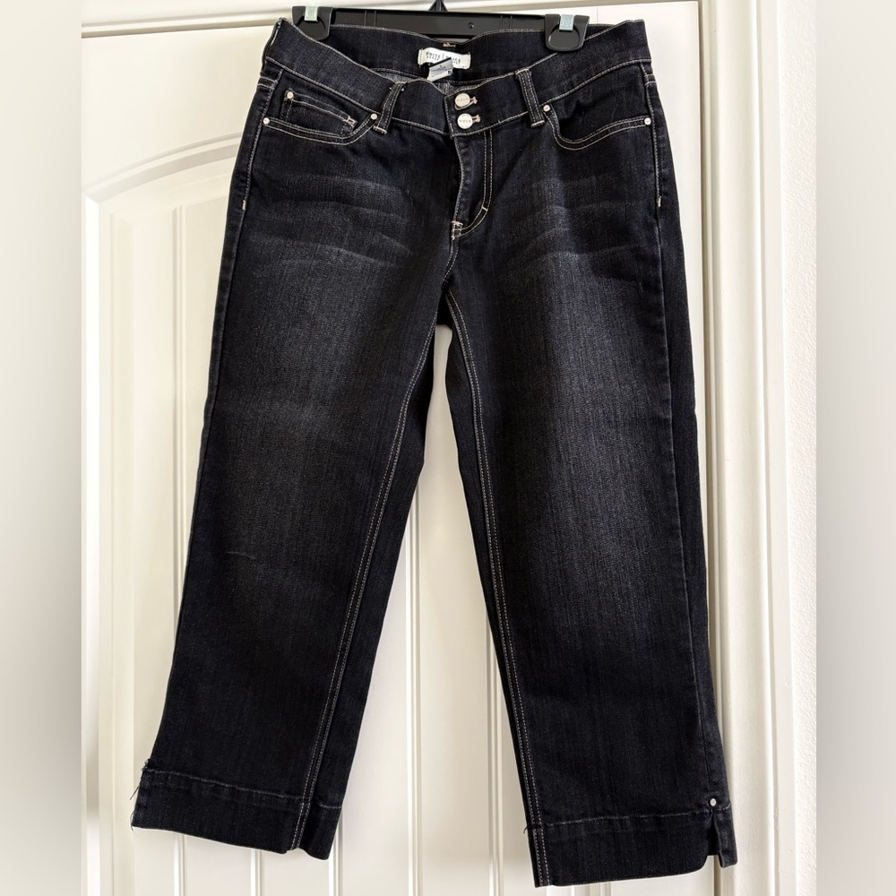White House Black Market Black Ankle Jeans
